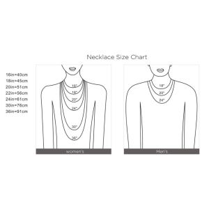 Minimalist Charm Paper Clip Pendant Necklace in Custom White Gold Plated 925