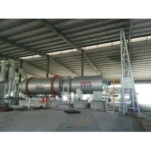 5000KG Weight Carbon Steel Material Rotary Drum Dryer with Under Engineer's