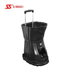 Remote Control Tennis Cannon Ball Machine Topspin And Backspin Adjustment