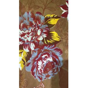 Anti Water 70gsm Tricot Polyester Quilting Fabric With Pigment Printed