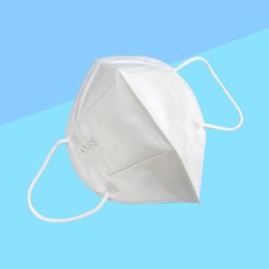 Lug Folding Valveless KN95 Filter Mask Protection Face Masks DEKRA