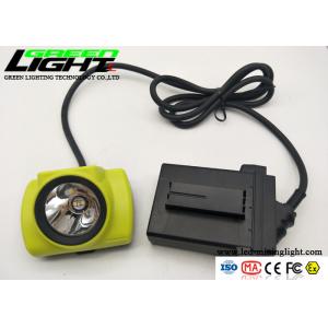 13.6Ah 530lum 25000lux Led Mining Cap Lamp For Underground