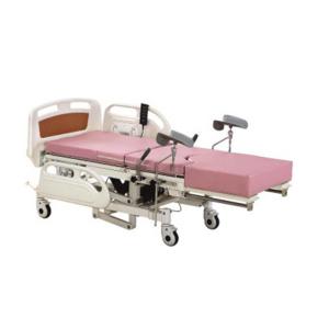 Remote Controller Medical Maternity Bed With Telescopic Working Table