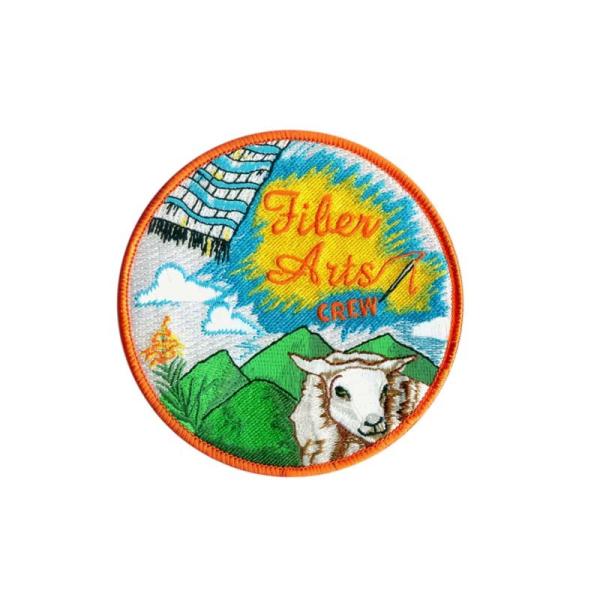 Quality Customized Logo Embroidered Patches Company Logo Patches Police Uniform Patches wholesale