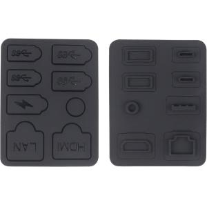 Dust Plug For PS5 Slim Console Silicone Protector Game Console Accessories