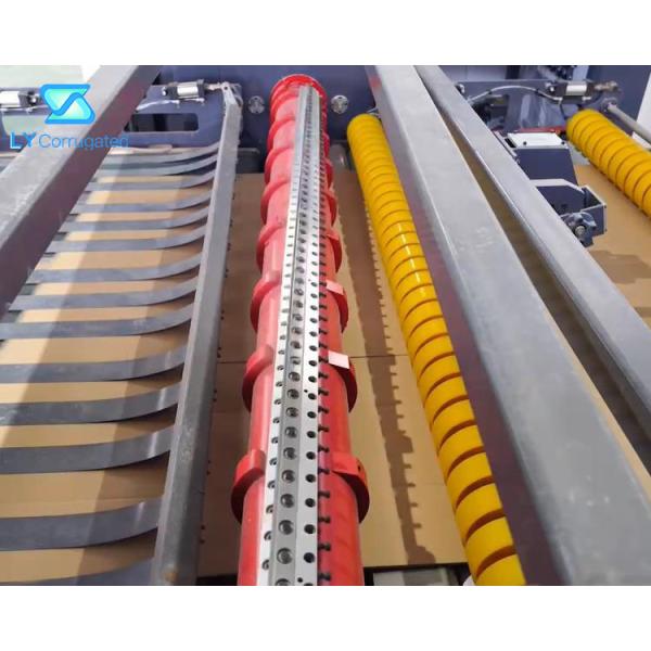 Spiral Paper Cardboard Cross Cutting Blades For Corrugated NC Cut Off Machine