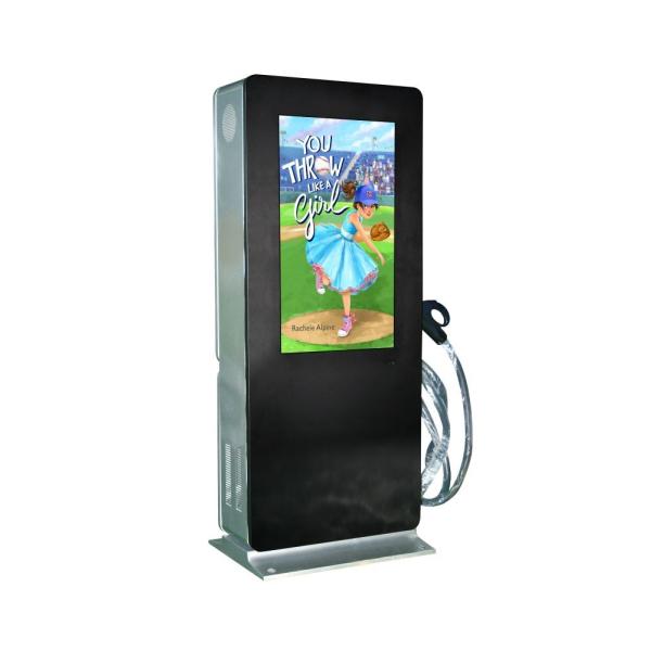 Quality 32 Inch Digital Touch Screen Display 6mm Glass With Backlit Power Outdoor Digital Totem wholesale