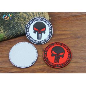 Punisher Armband Velcro PVC Rubber Patch Disposable Waterproof Personality