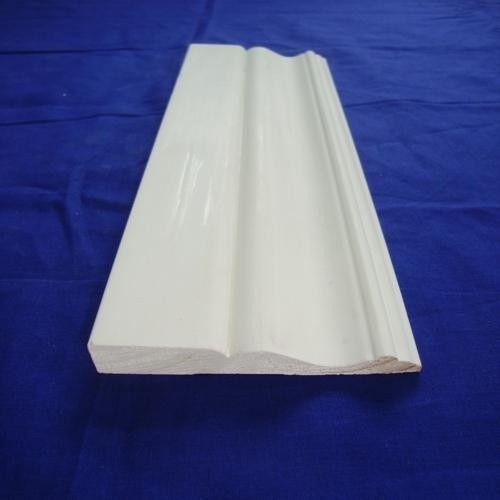 Quality Indoor Use White Wood Baseboard Molding For Building Decration wholesale