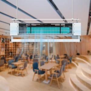 AC100V UVC Air Disinfection Light Ceiling Mounted PIR Sensor