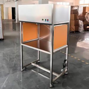 Non Standard FFU Vertical Laminar Flow Hood SUS 304 Stainless Steel For Lab
