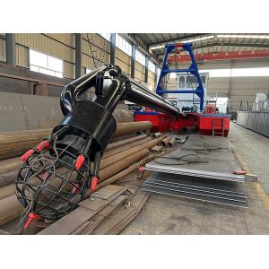 The designed output of the 10 inch model suction sand dredger is 150 cubic