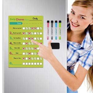 Customizable Erasable Daily Weekly Monthly Chore Chart Preschool Reward Chart
