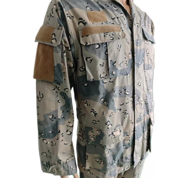 Outdoor Workwear Tactical 6 Pockets Camouflage BDU Military Uniform 65 Polyester 35 Cotton