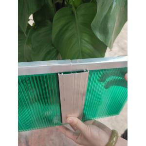 Customized Aluminum H Profile Waterproof For Polycarbonate Sheet