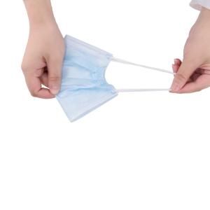 Surgical Disposable Protective Face Mask Earloop Non Woven Three Layers