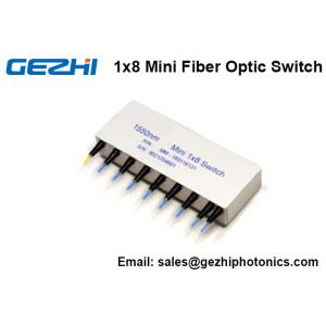 Mini Size 1x8 Opto-Mechanical Optical Switches 8x1 Latching Fiber optic Switch