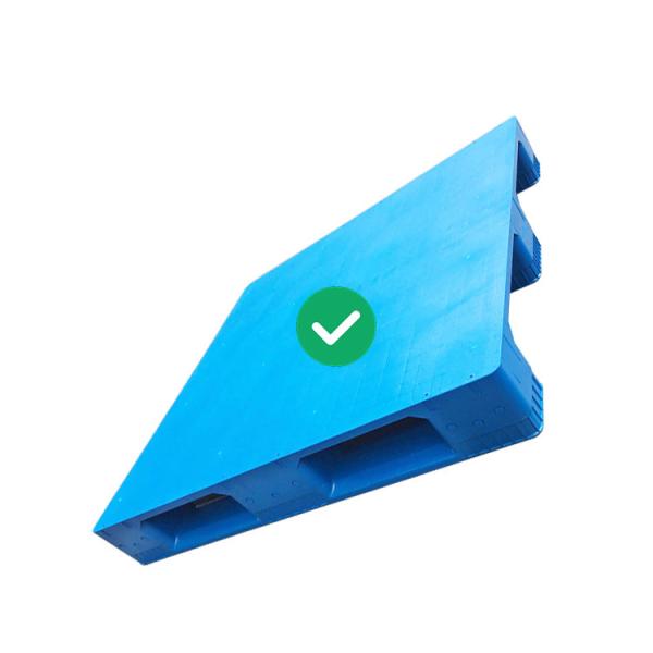 Quality 120x120 PE Injection Molded Plastic Pallets 1.2T Dynamic Load ISO Rectangular wholesale
