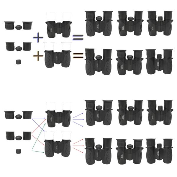 Optics Roof Prism 8x21 Waterproof Telescope Bird Watching Kids Binoculars