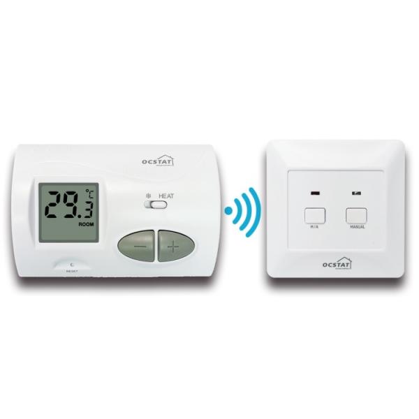 Riseem Temperature Control Digital LCD Display Thermostat with LED System
