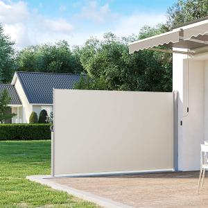 Sunshade Patio Retractable Side Awning Folding screen Privacy Divider Seitenmark