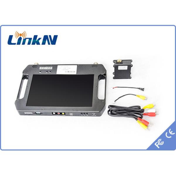 10km UAV Video Link FHD COFDM Transmitter & Receiver with Color Display H.264