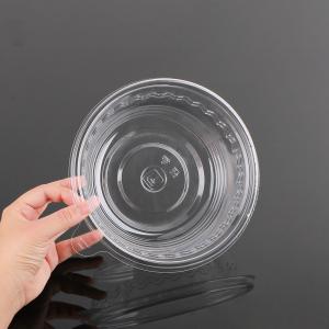 High Transparency Disposable PET Round Bowl Cake Packaging Container