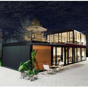 Aluminum Alloy Windows 2 Bedroom Tiny Home Prefab for Shop or Apartment in