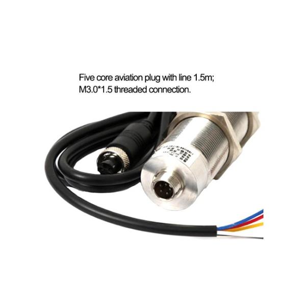 SS304 RS485 20mA DC12V Ultrasonic Level Transmitter