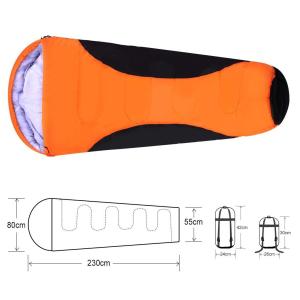 Mummy Sleeping Bag, 0°F Sleeping Bag for Big & Tall Adults, No-Snag Zipper