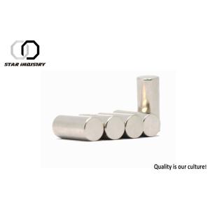 Rod Locker Door Magnets , Customized Neodymium Cylinder Magnets N52