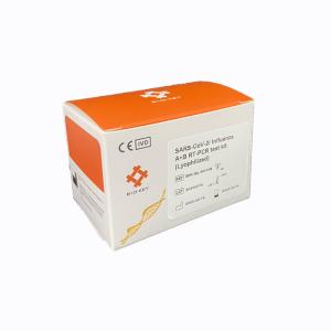 CE Approval Influenza A B PCR Detection Kit SARS CoV 2 Taqman Probe Freeze Dried