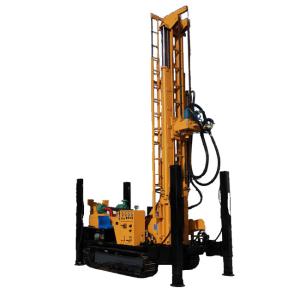 Cheap DTH 680m Pneumatic Hydraulic Borehole Crawler Water Well Drilling Rig Machine for sale