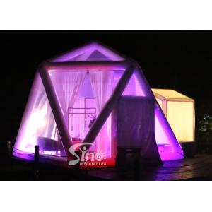 Starry Night Airtight Polygon Camping Tent Inflatable Bubble Hotel Dispense With