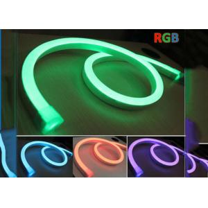 Decorative 24V Neon Led Flexible RGB , Color Changing RGB Led Neon Rope Light