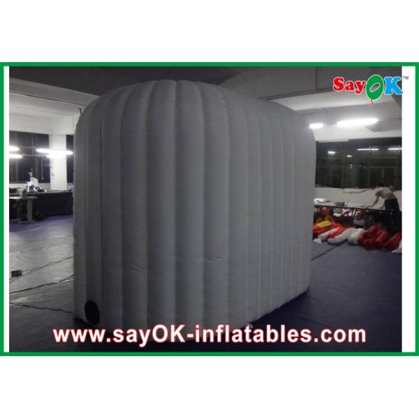 Party Photo Booth Inflatable Led Lighting Photo Booth Tent Oxford Cloth For Photo Studio