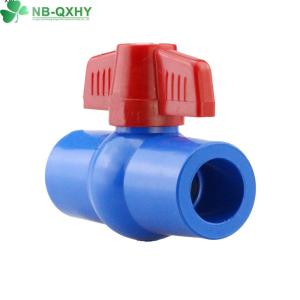 Direct Supply PVC Ball Valve with Glue Connection Form and Straight Through Type