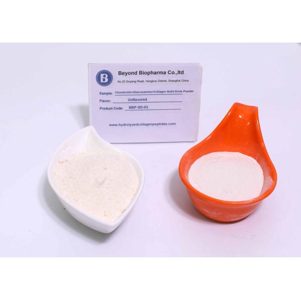 Customized Unflavored Solid Drinks Powder Containing Chondroitin / Gluocsamine /