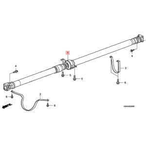 Rear Driveshaft Drive Shaft/Propeller Shaft Replacement For 07-11 Honda CR-V 4WD