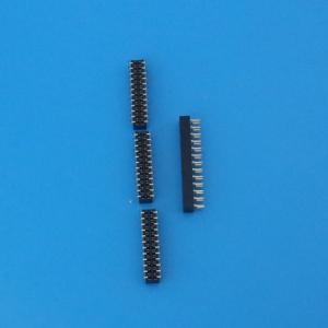 Cheap 14 Poles 2.0mm Pitch Brass Male Pin Header for PCB / Audio / Power Customized for sale