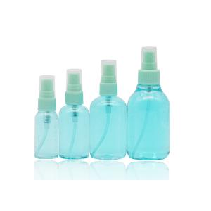 15ml 30ml 60ml 100ml Pet Cosmetic Bottles Empty Refillable Clear Plastic Spray