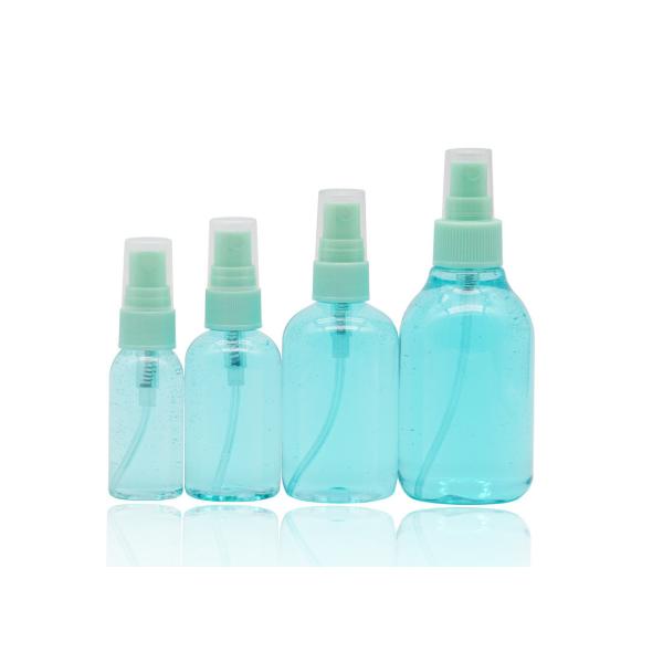 15ml 30ml 60ml 100ml Pet Cosmetic Bottles Empty Refillable Clear Plastic Spray