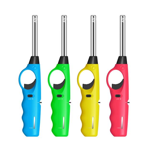 Quality 2022 BBQ Lighter with Customized Request Metal Tube Candle Lighter Kitchen Lighter wholesale