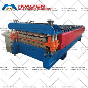 Cheap Plate Rolling Double Deck Roll Forming Machine for sale