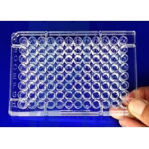 SIO2 96 Well Precision Glass Machining Flat Bottom UV Transparent Microplate