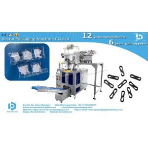 Cheap Automatic packing machine with three counting vibrators for plastic hook packaging for sale