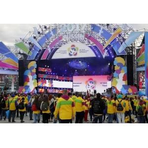 250x250mm Module Stage Rental LED Screen P3.91 High Definition 2 Years Warranty