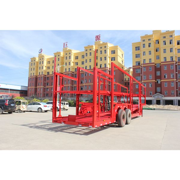4-21 Units Capacity Car Carrier Semi Trailer with 245/70R19.5 Tires and