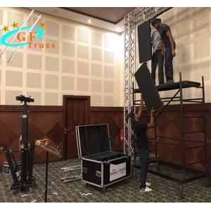 Aluminum Alloy Ground Stack Truss System LED Screen Support Wall