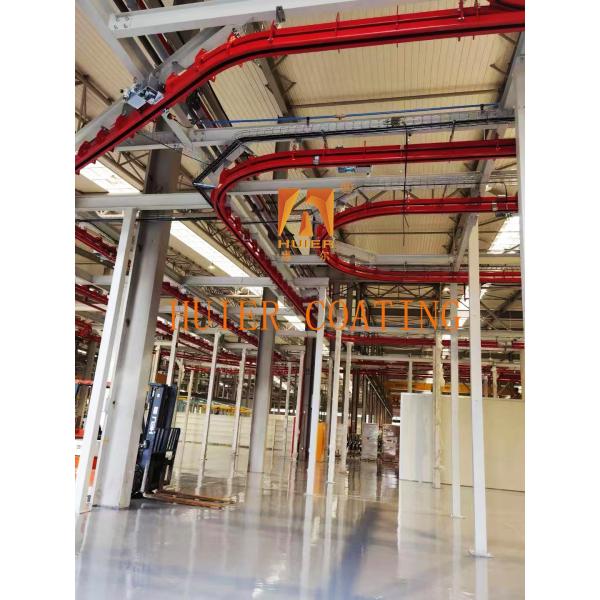 Sound Dampening Steel Made Hanging Monorail System For Smooth Transportation Of Products